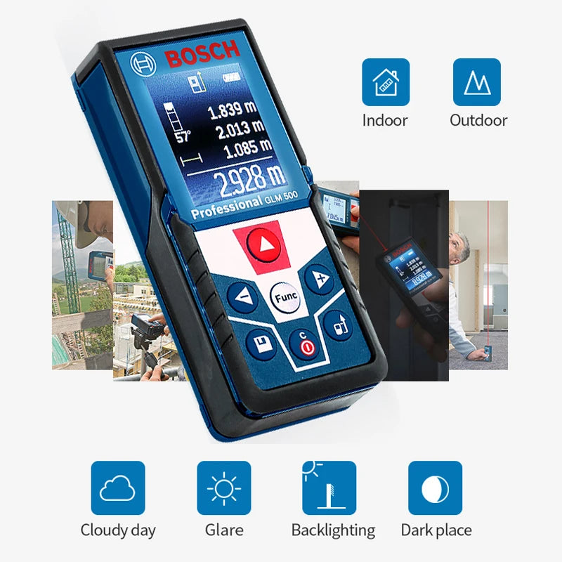 Instrumento de medición Bosch Telémetro láser Láser infrarrojo de mano 