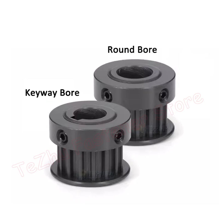 S5M Timing Pulley Synchronous Wheel (K Type) with 18, 19, and 20 Teeth