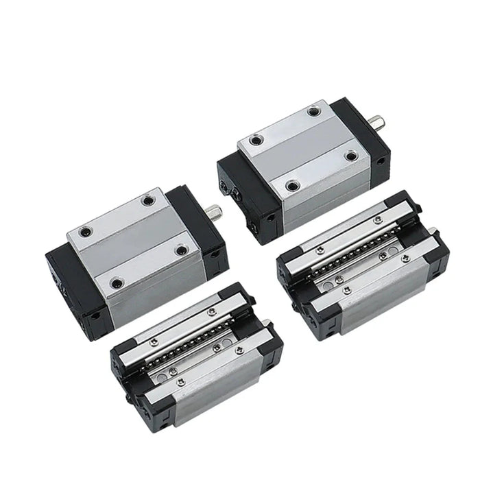 4 Pcs HGH20CA and HGW20CC Linear Guide Blocks, Steel Cage and Normal Versions