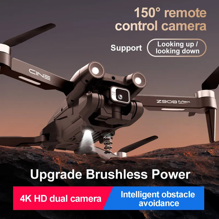 Max Drone Brushless Professional 4K GPS WIFI RC Quadcopter