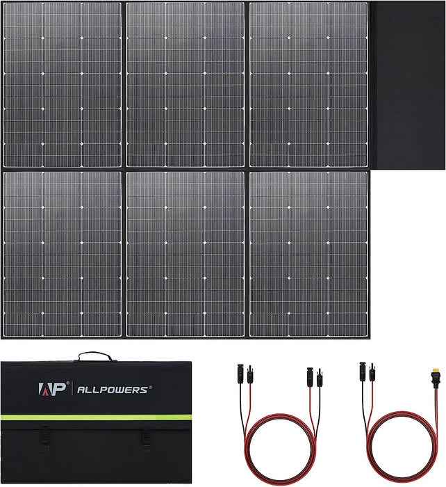 ALLPOWERS Foldable Solar Panel 600W High-Efficiency Solar Module Solar