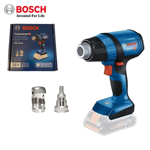 Bosch GHG 18V-50 Professional Cordless Heat Gun – 300-500°C Heavy-Duty Rechargeable Hot Air Gun