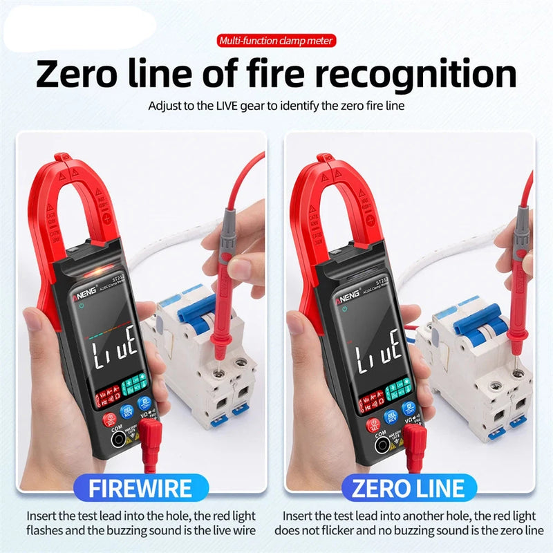 ST212 Digital Clamp Meter 6000 Counts AC/DC Current Multimeter