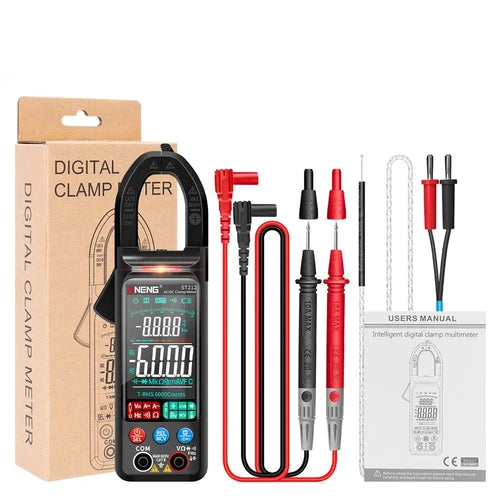 ST212 Digital Clamp Meter 6000 Counts AC/DC Current Multimeter