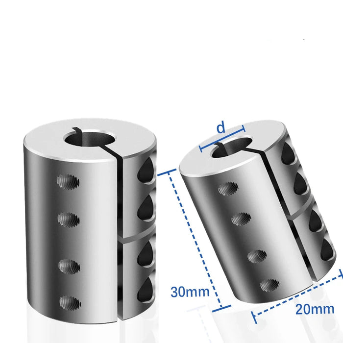 D20L30 Aluminum Encoder Shaft Rigid Coupling – High Precision Integral Coupler