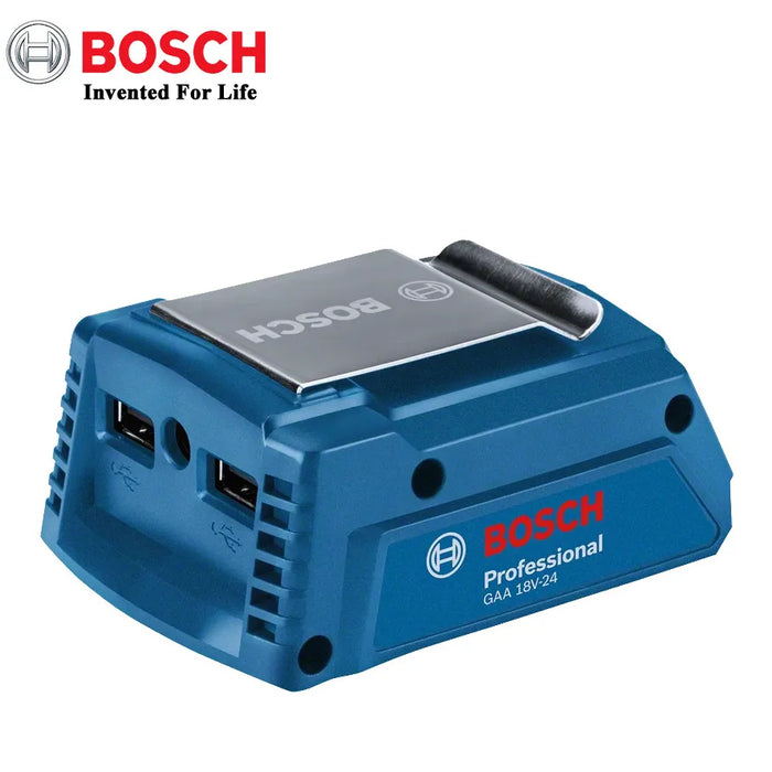 Adaptador de batería USB Bosch GAA 18V-24 Banco de energía Bosch Power Tools 