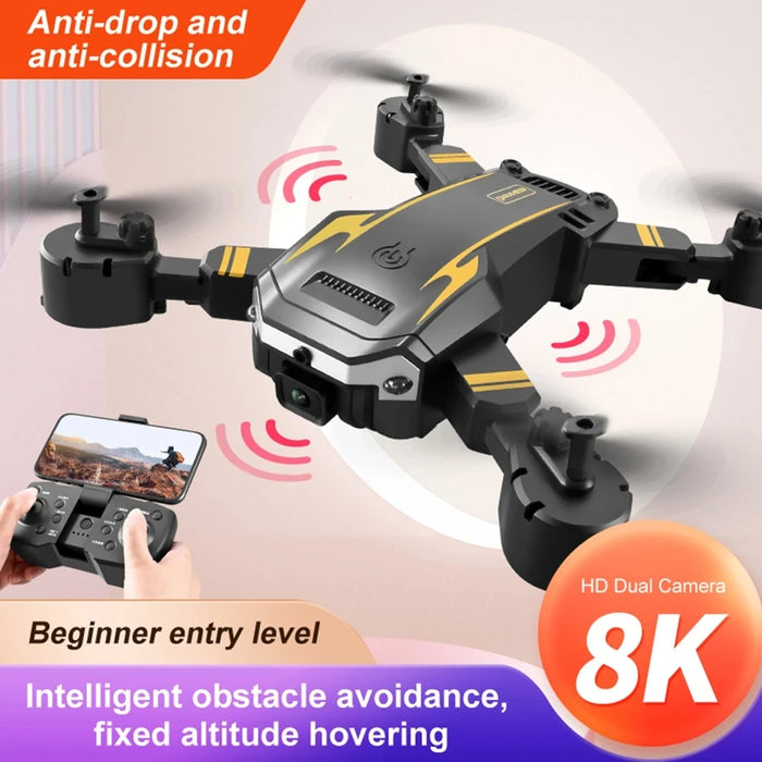 Q6 Quadcopter - 5G WiFi 6K/8K HD Camera, GPS, Foldable Arms