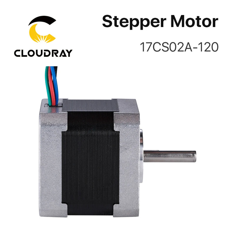 Motor paso a paso Cloudray Nema17 bifásico 0,2 Nm 1,2 A 40 mm 4 conductores para 3D 