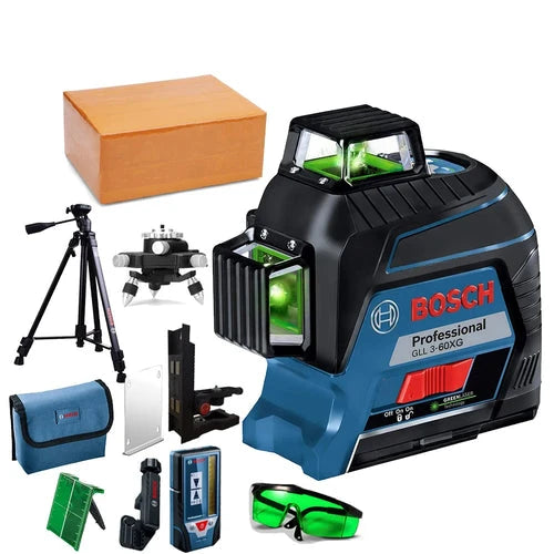 Bosch Green Laser Level 12-Linien 360 Laser Level GLL3-60XG Projektion 