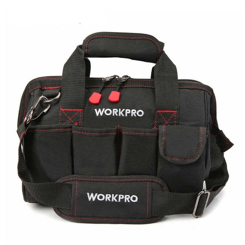 WORKPRO 12" Tool Bag – 600D Polyester Waterproof Travel Handbag