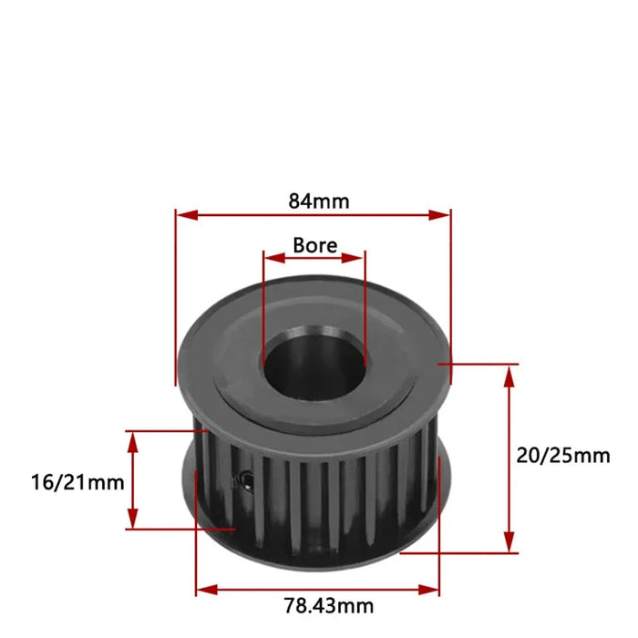 HTD 5M 50 Teeth Timing Pulley Synchronous Wheel – AF Type