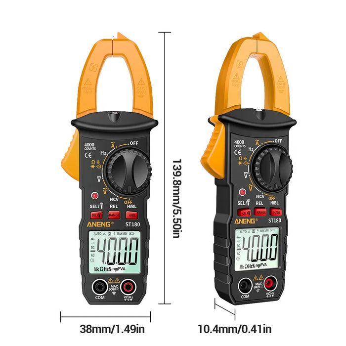 ST180 4000 Counts Digital AC Current Clamp Multimeter