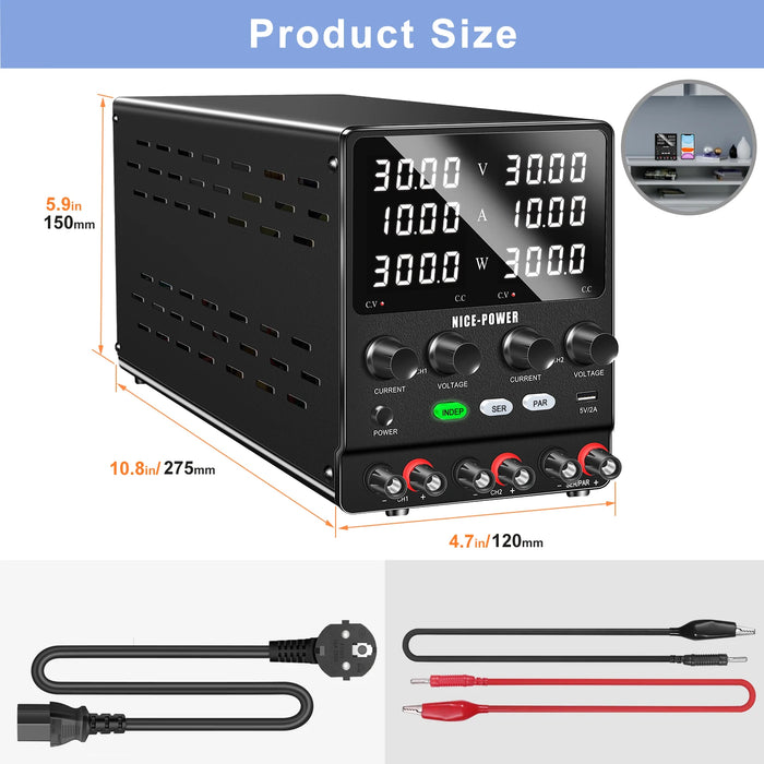 SPSD Series Dual-Channel DC Power Supply