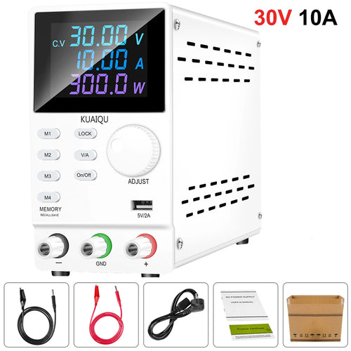 Adjustable Laboratory DC Power Supply - SPSD Series 30V/10A/5A