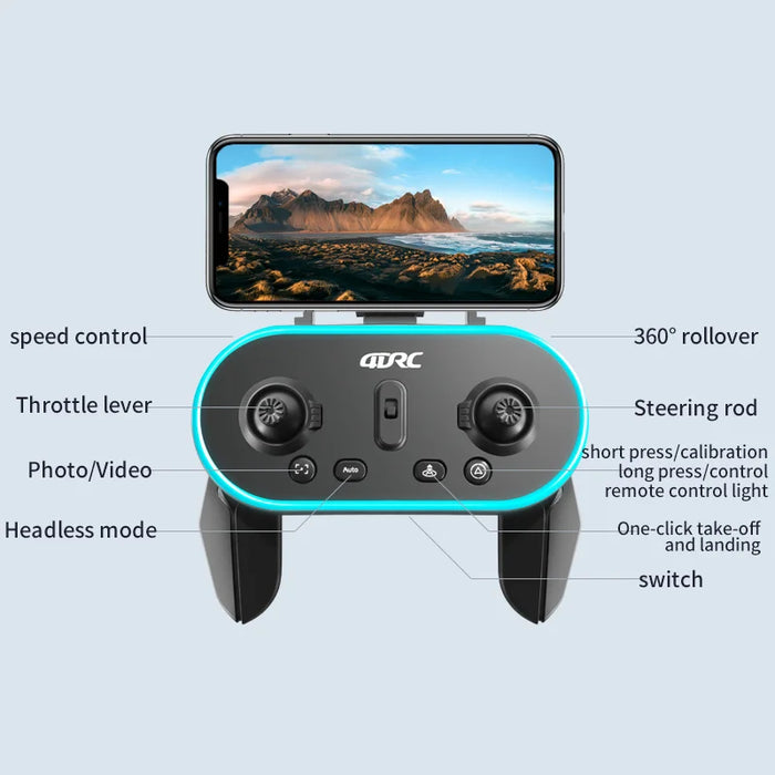 V20 Foldable Drone with 4K Camera, Altitude Hold, and WiFi FPV