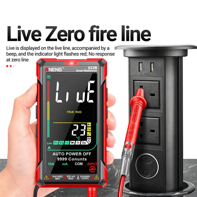 Digital Smart Multimeter with Laser Lamp