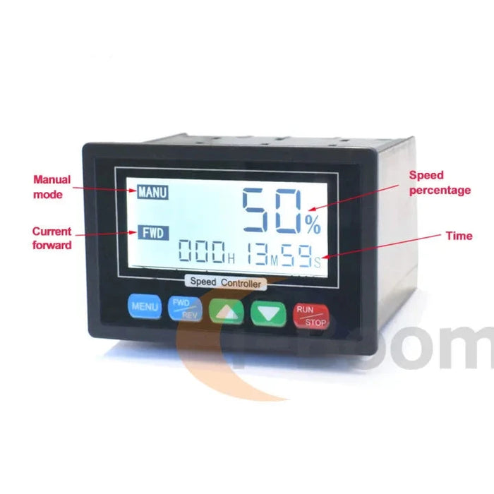 DC 10V-55V PWM Motor Speed Controller with LCD Display