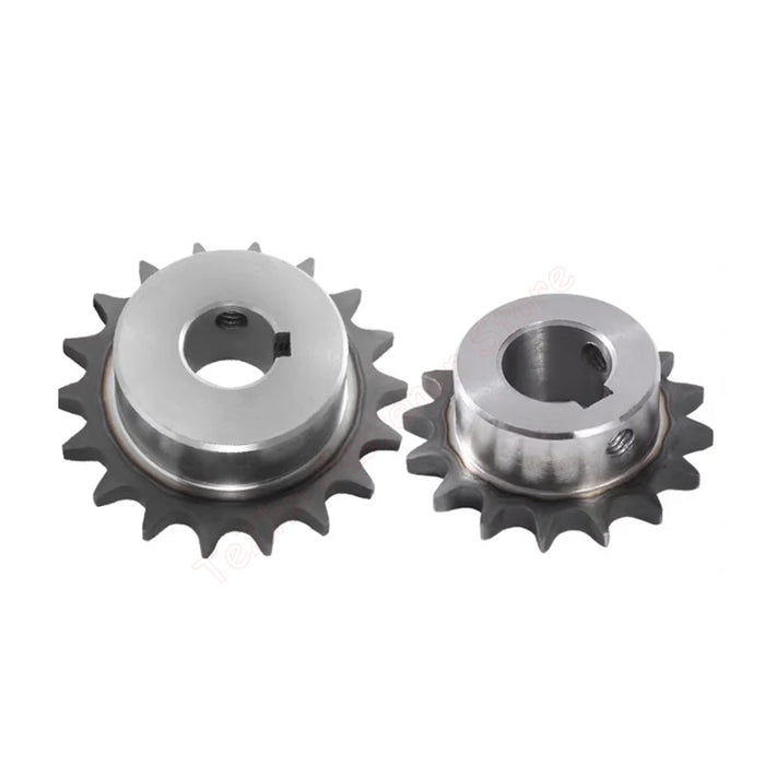 1pc 08B 40 Teeth Chain Gear 45# Steel 40T Industrial Drive Sprocket