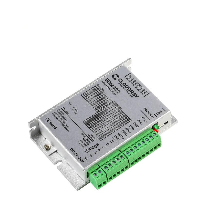 5DM422 Controlador de motor paso a paso de 5 fases Nema 17 24-36 VCC 0,5-2,2 A 