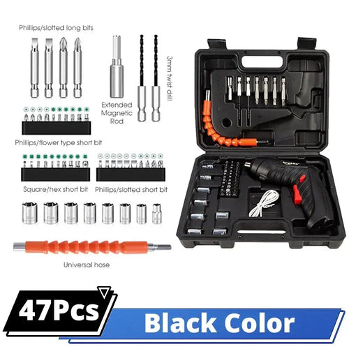 3.6v Power Tools Set Household Maintenance Repair 1800mAh Lithium