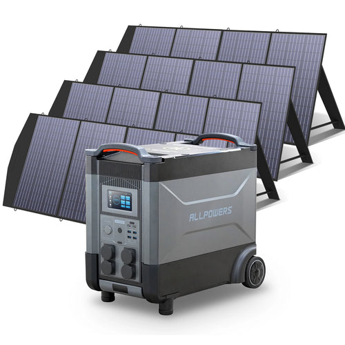 ALLPOWERS 4000W Powerstation with Solarpanel