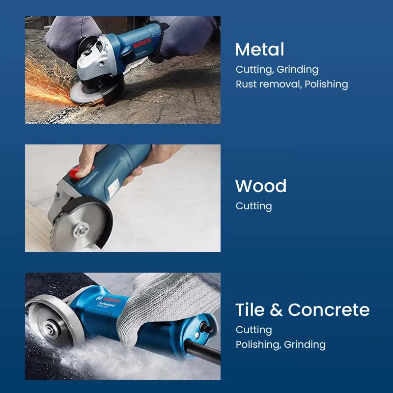 Bosch GWS 700 Angle Grinder – 700W Multifunctional Handheld Tool