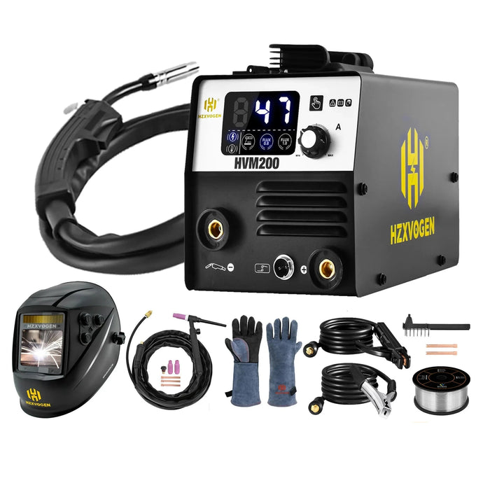 3 in1 HVM200 Semi-Automatic MMA Mig Welding Machine Inverter