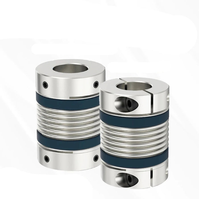 Shaft Coupling LB D55L57/72 - Bellows Flexible Motor Coupler for CNC Applications