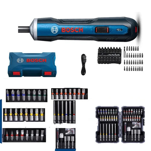 Bosch GO 2 Rechargeable Cordless Screwdriver – Multi-Function Electric Impact Driver