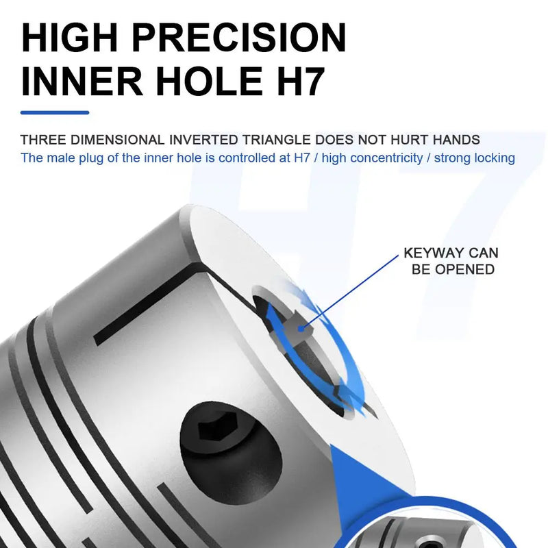 Parallel Line Coupling LT D25L30 - Motor Flexible Shaft Coupler