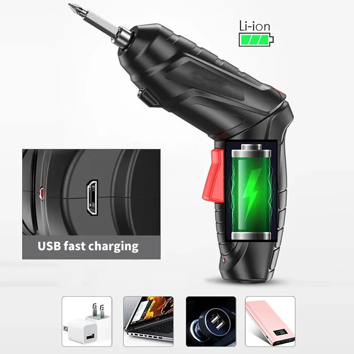 3.6v Power Tools Set Household Maintenance Repair 1800mAh Lithium