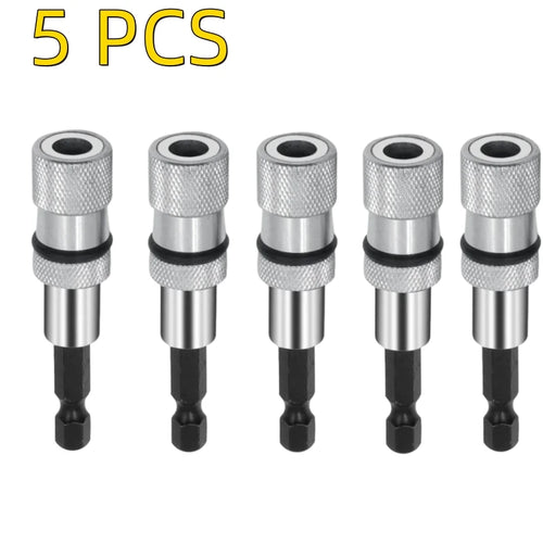 Vástago hexagonal Profundidad del tornillo Portapuntas de destornillador magnético Hex de 1/4 de pulgada 