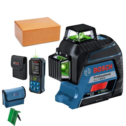 Bosch Laser Level 12 Line Green Vertikal- und Horizontalmesswerkzeug 