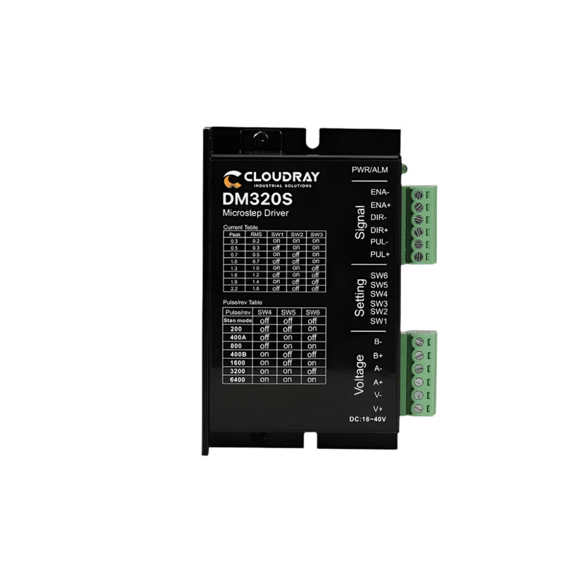 Controlador de motor paso a paso bifásico Nema 17 DM320S 18-40 VCC 0,3-2,2 A
