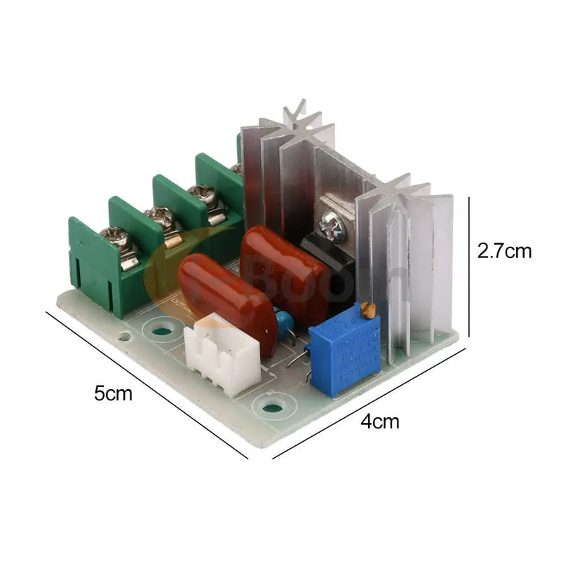 Voltage Regulator AC 50-220V 2000W SCR Electric Motor Speed Controller