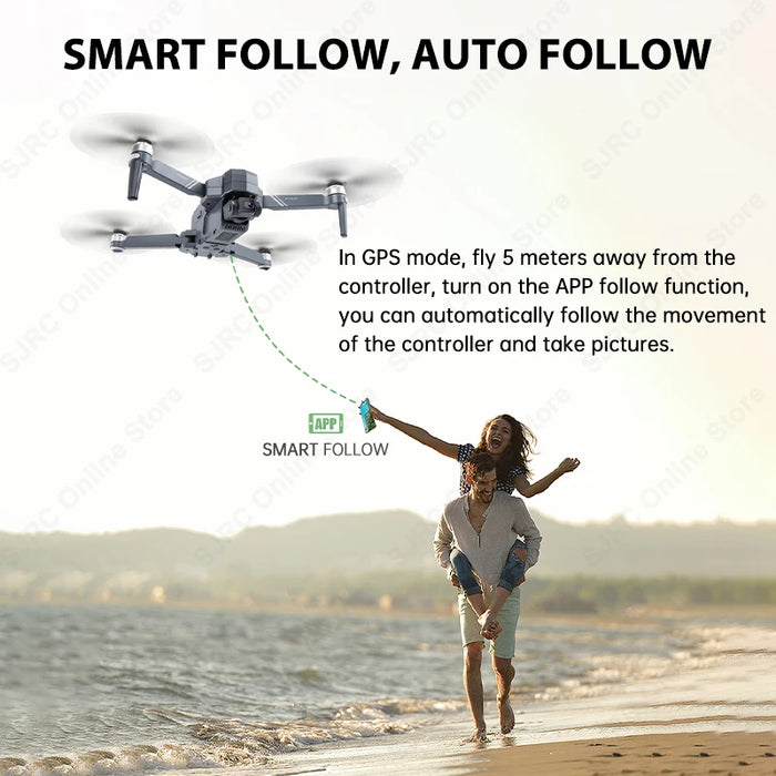 F11S 4K Pro Plus Drone with GPS, 2-Axis Gimbal, and 5KM FPV