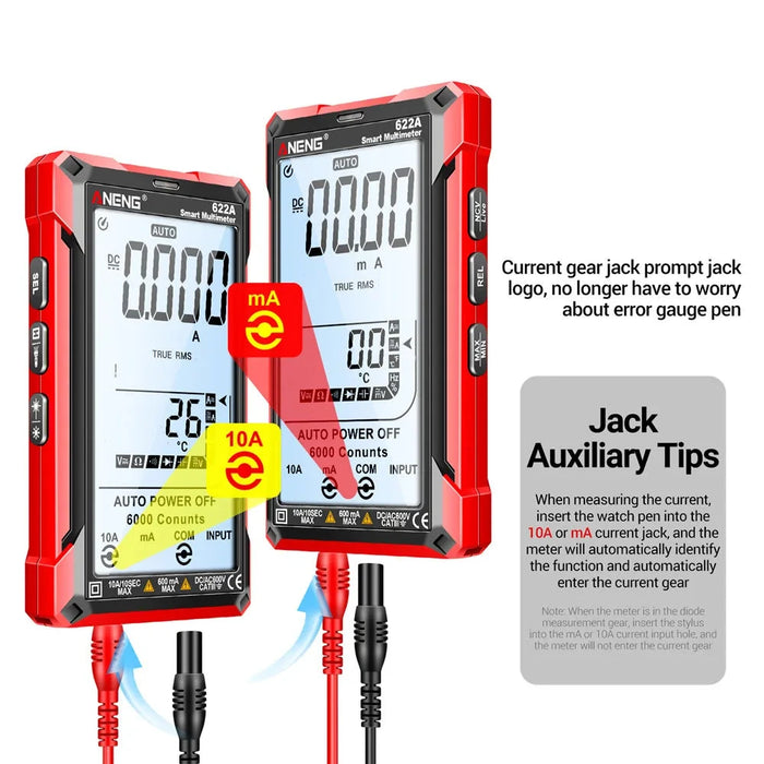 Infrared Laser Smart Multimeter – AC/DC Voltage Tester