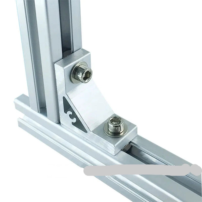 20x20 / 30x30 / 40x40 Aluminum Profile 90-Degree Corner Bracket