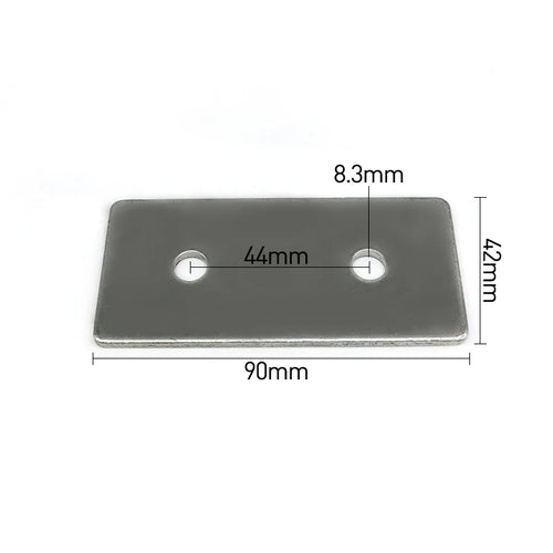 20/30/40/4080/4590L T-Shaped CrossSteel Connecting plate 5/10PCS