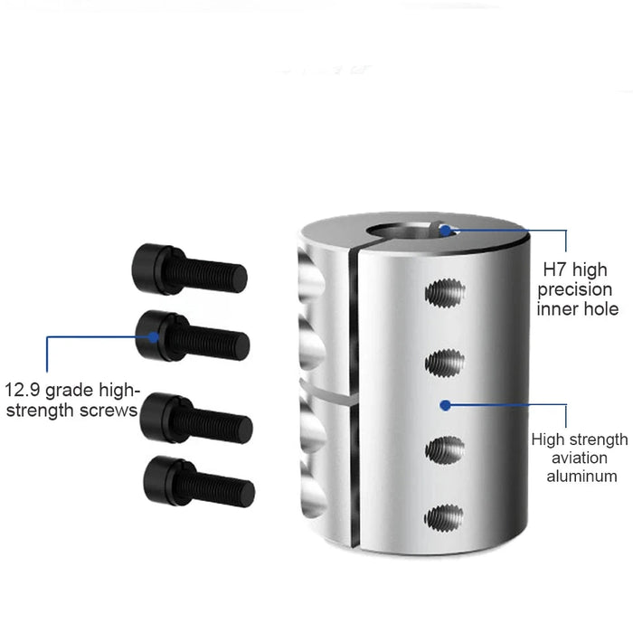D20L30 Aluminum Encoder Shaft Rigid Coupling – High Precision Integral Coupler