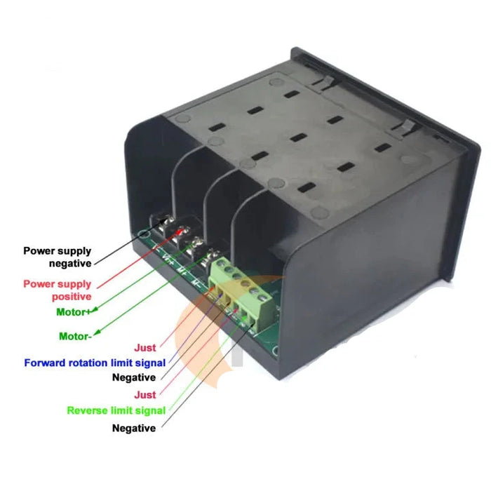 DC 10V-55V PWM Motor Speed Controller with LCD Display