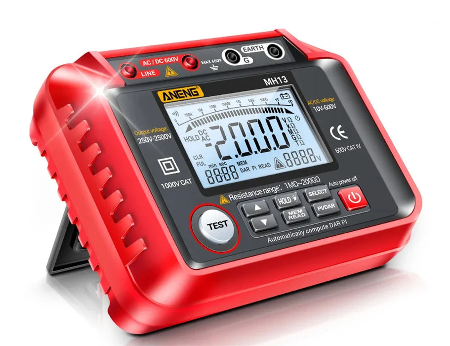 MH13 Digital Megohmmeter High Voltage Insulation Resistance Tester