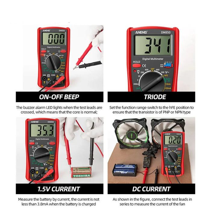 DM850 Electric Digital Multimeter