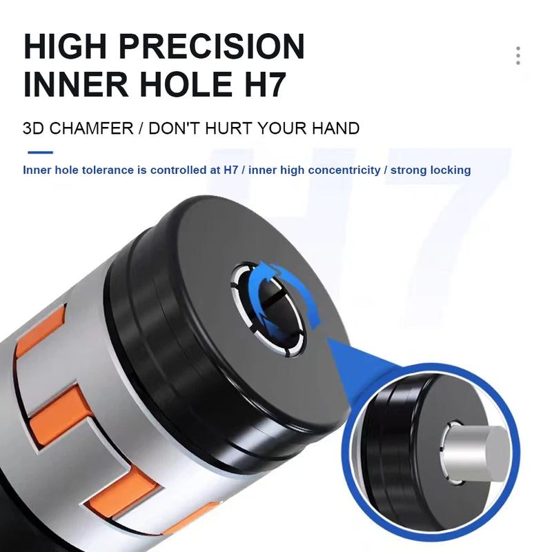 LF-Z D80L115 High Torque Shaft Coupler – 4-Jaw Locking Assembly with Expansion Sleeve