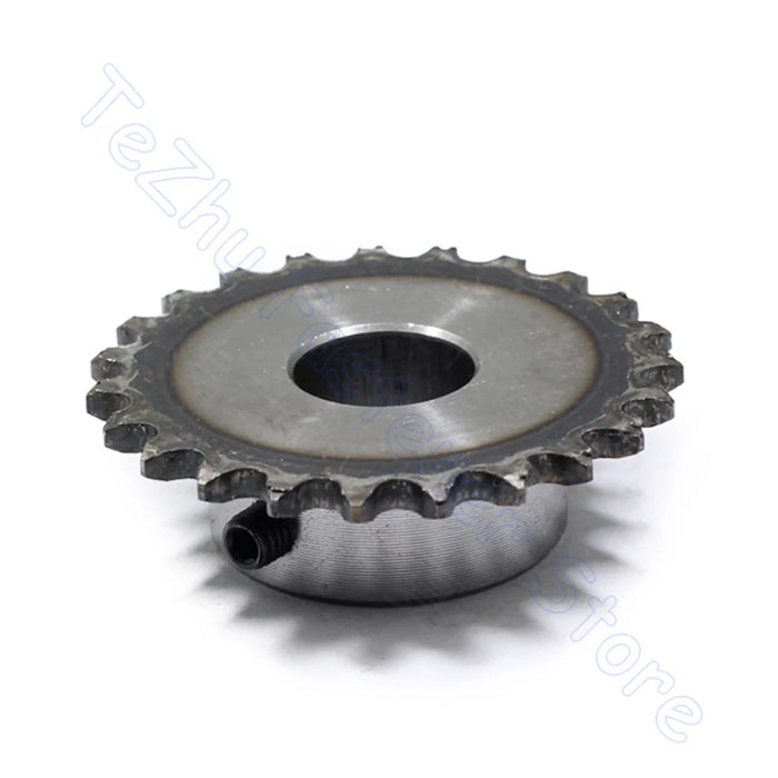 1pc 37-60 Tooth 04C Chain Gear 45# Steel 8mm-15mm Bore Industrial