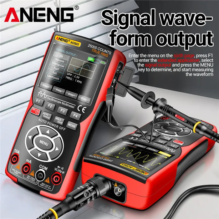 Oscilloscope Multimeter - 3-in-1