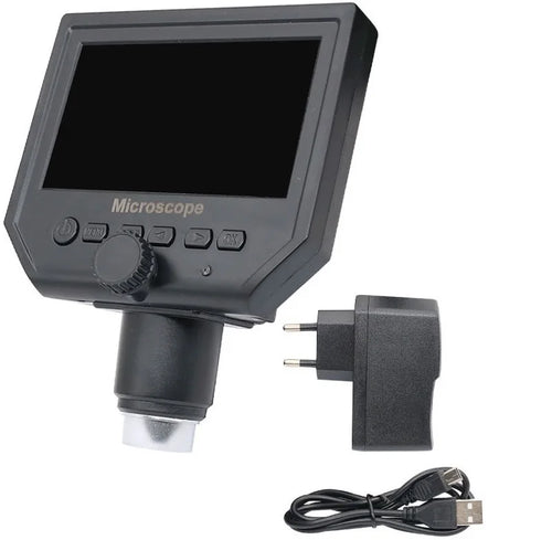 4,3 pulgadas 600X 3.6MP Digital Microscopio HD LCD Video Soldadura 