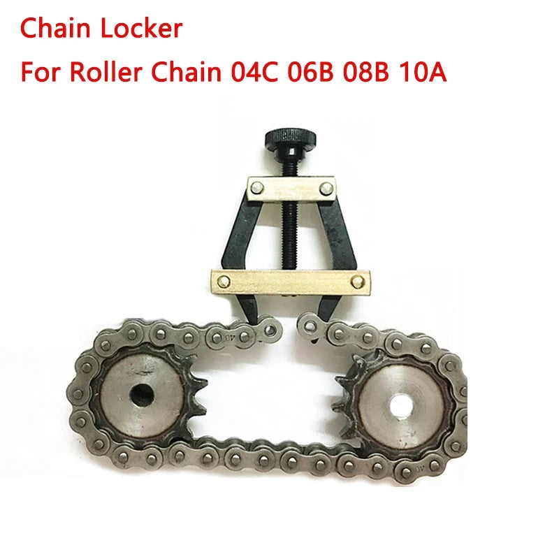 Industrial Chain Remover Breaker Chain Locker for Roller Chain 04C, 06B, 08B, 10A