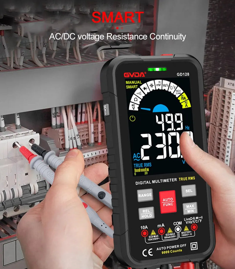 Digital Multimeter – True RMS Auto Range 1000V 10A