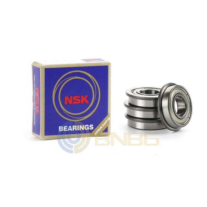 NSK Flange Ball Bearings MF63 - MF148 (ZZ) - High Precision Miniature Bearings (5Pcs)